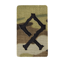 Патч Camotec Одал (прямокутний) Multicam