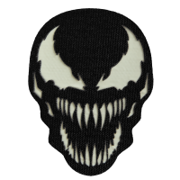 Патч Camotec Веном Чорний/Люмін