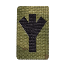 Патч/Липучка Camotec Альгіз 5*3 Multicam (8622)