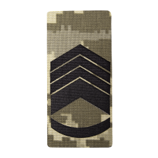 Погон Camotec Головний майстер Сержант (5*10) Піксель (8822)