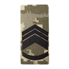 Погон Camotec Старший майстер Сержант (5*10) Піксель (8823)