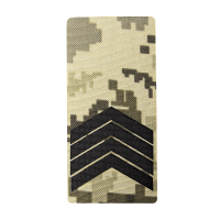 Погон Camotec Старший Сержант (5*10) Піксель (8784)