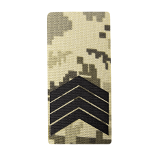 Погон Camotec Старший Сержант (5*10) Піксель (8784)