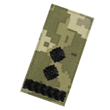 Погон/липучка ЗСУ Підполковник Піксель (7337)