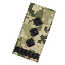 Погон/липучка ЗСУ Полковник Піксель (7338)