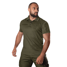 Поло Army ID 2.0 CoolPass Pique LT Олива (8082), XS