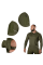 Поло Army ID Long CoolPass Pique LT Олива (8291), XXL