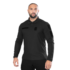 Поло Paladin 2.0 Long CoolPass LT Чорне (8919), 2XL