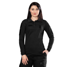 Поло Pani Paladin Long CoolPass Pique LT Чорне (8882), 2XL