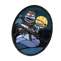 Шеврон/липучка «Сніговик» ПВХ