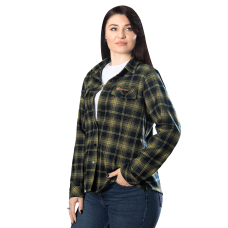 Сорочка Pani "Буревій" (Logo Orange) Lime Green/Navy (8755), L