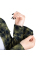 Сорочка Pani "Буревій" (Logo Tan) Lime Green/Navy (8757), 2XL