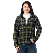 Сорочка Pani "Буревій" (Logo Tan) Lime Green/Navy (8757), 2XL