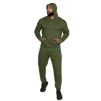 Спортивний костюм Basic Hood Cotton Олива (7383), L