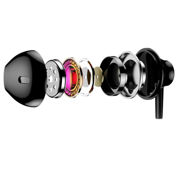 Навушники Baseus Encok H06 lateral in-ear Wire Earphone Black 3.5 mini-jack (NGH06-01)