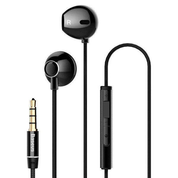 Навушники Baseus Encok H06 lateral in-ear Wire Earphone Black 3.5 mini-jack (NGH06-01)