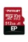 Карта пам'яті microSDXC (UHS-1 U3) Patriot EP Series 512Gb class 10 V30 (R-100MB/s, W-80MB/s) (adapter SD) (PEF512GEP31MCX)