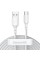 Кабель Baseus Simple Wisdom Data Cable Kit USB to Type-C 5A (2PCS/Set）1.5m White (TZCATZJ-02)