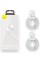 Кабель Baseus Simple Wisdom Data Cable Kit USB to iP 2.4A (2PCS/Set）1.5m White (TZCALZJ-02)