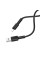 Кабель BOROFONE BX31 USB to iP 2.4A, 1m, silicone, TPE connectors, Black (BX31LB)