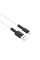 Кабель BOROFONE BX31 USB to iP 2.4A, 1m, silicone, TPE connectors, White (BX31LW)