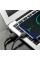 Кабель BOROFONE BX31 USB to Type-C 3A, 1m, silicone, TPE connectors, Black (BX31CB)