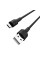 Кабель BOROFONE BX30 USB to Micro  2.4A, 1m, silicone, TPE connectors, Black (BX30MB)