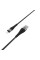 Кабель BOROFONE BX32 USB to iP 2.4A, 1m, nylon, aluminum+TPE connectors, Black (BX32LB)