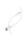 Кабель BOROFONE BX14 USB to iP 2.4A, 1m, PVC, TPE connectors, White (BX14L1W)