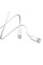 Кабель BOROFONE BX14 USB to Type-C 2.4A, 1m, PVC, TPE connectors, White (BX14C1W)