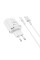 Мережевий зарядний пристрій BOROFONE BA36A High speed single port QC3.0 charger set 18W(Micro) White (BA36AMW)