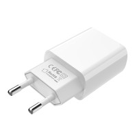 Мережевий зарядний пристрій BOROFONE BA20A Sharp single port charger 10.5W White (BA20AW)
