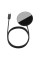 Бездротовий зарядний пристрій Baseus Simple Mini Magnetic Wireless Charger For IPwith Type-C Cable Black (WXJK-F01)