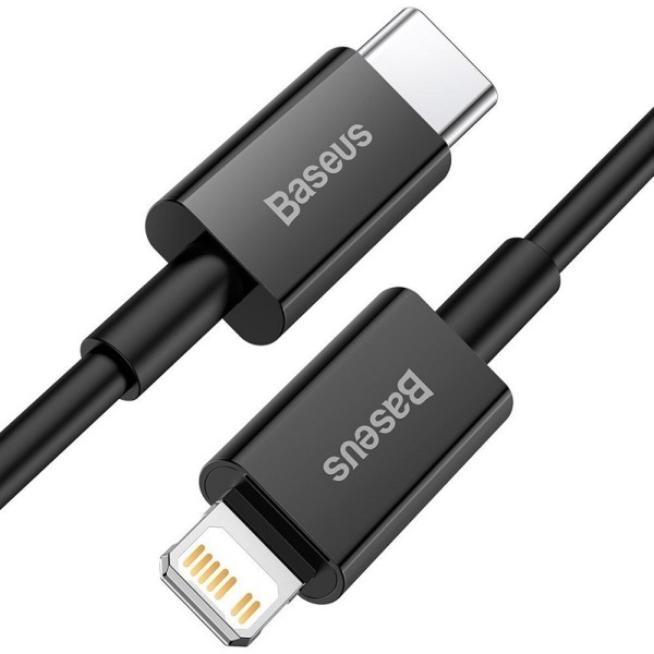 Кабель Baseus Superior Series Type-C to IP PD 20W 1m Black (CATLYS-A01)