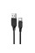 Кабель BOROFONE BX42 USB to Type-C 3A, 1m, silicone, TPE connectors, Black (BX42CB)
