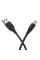 Кабель BOROFONE BX17 USB to Type-C 2A, 1m, PVC, TPE connectors, Black (BX17CB)