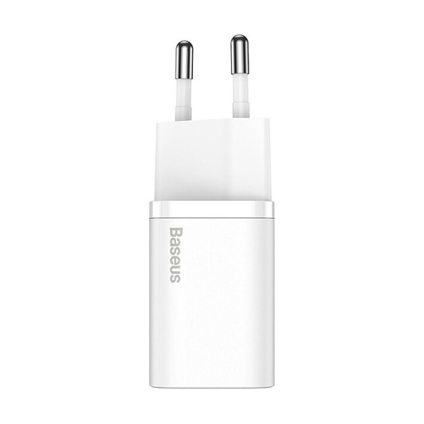 Мережевий зарядний пристрій Baseus Super Si Quick Charger 1C 20W EU White (CCSUP-B02)
