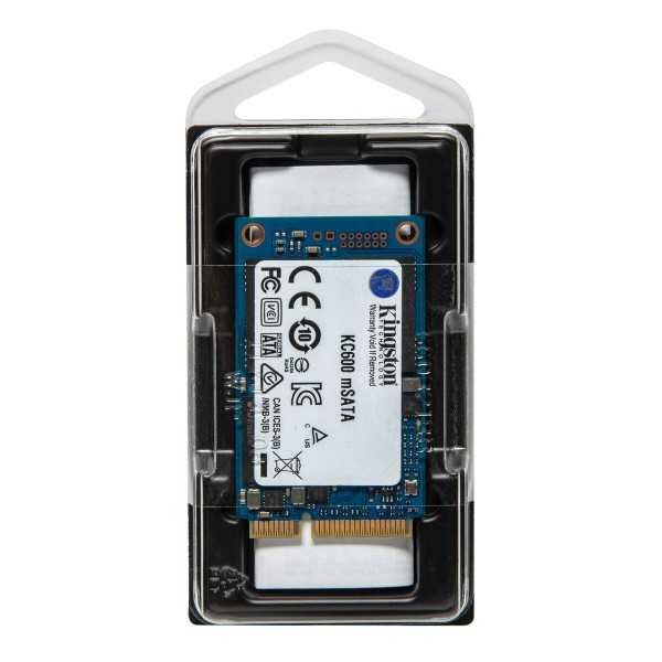 Накопичувач SSD mSATA Kingston KC600 256 GB (SKC600MS/256G)