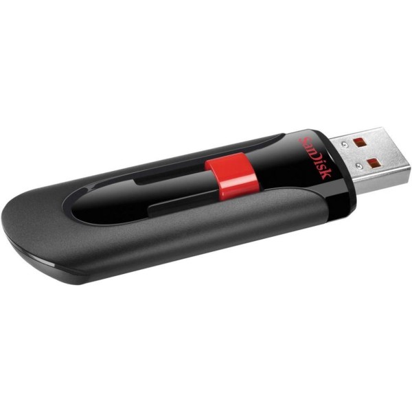 Флеш-накопичувач SanDisk USB 2.0 Cruzer Glide 256Gb Black/Red (SDCZ60-256G-B35)