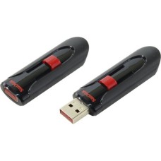 Флеш-накопичувач SanDisk USB 2.0 Cruzer Glide 256Gb Black/Red (SDCZ60-256G-B35)