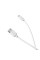 Кабель BOROFONE BX14 USB to Micro 2.4A, 3m, PVC, TPE connectors, White (BX14M3W)