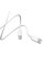 Кабель BOROFONE BX14 USB to Type-C 2.4A, 3m, PVC, TPE connectors, White (BX14C3W)