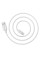 Кабель BOROFONE BX14 USB to Type-C 2.4A, 3m, PVC, TPE connectors, White (BX14C3W)