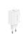Мережевий зарядний пристрій BOROFONE BA57A Easy Speed single port PD20W charger White (BA57AW)