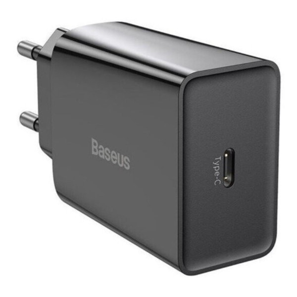 Мережевий зарядний пристрій Baseus Speed Mini Quick Charger 1C 20W EU Black (CCFS-SN01)