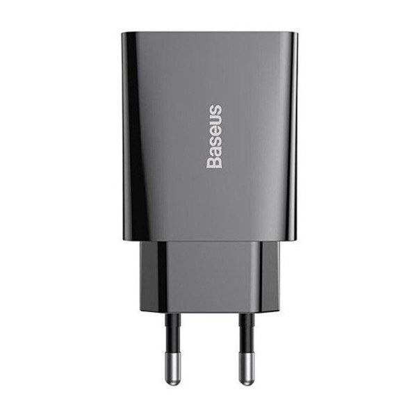 Мережевий зарядний пристрій Baseus Speed Mini Quick Charger 1C 20W EU Black (CCFS-SN01)