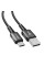 Кабель ACEFAST C1-04 USB to Type-C 3A, 1.2m, nylon aluminum connectors, Black (AFC1-04B)