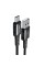 Кабель ACEFAST C1-04 USB to Type-C 3A, 1.2m, nylon aluminum connectors, Black (AFC1-04B)