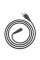Кабель ACEFAST C3-02 USB to iP 2.4A, 1.2m, TPE, TPE connectors, Black (AFC3-02B)