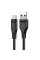 Кабель ACEFAST C3-04 USB to Type-C 3A, 1.2m, TPE, TPE connectors, Black (AFC3-04B)